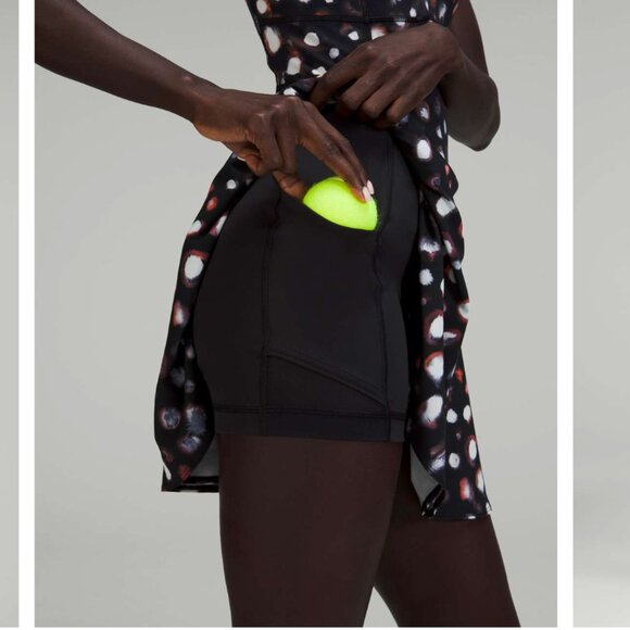 Lululemon Court Crush Tennis Dress NWT Haze Dot Inverse Orange Multi SIze 6 - Picture 6 of 11